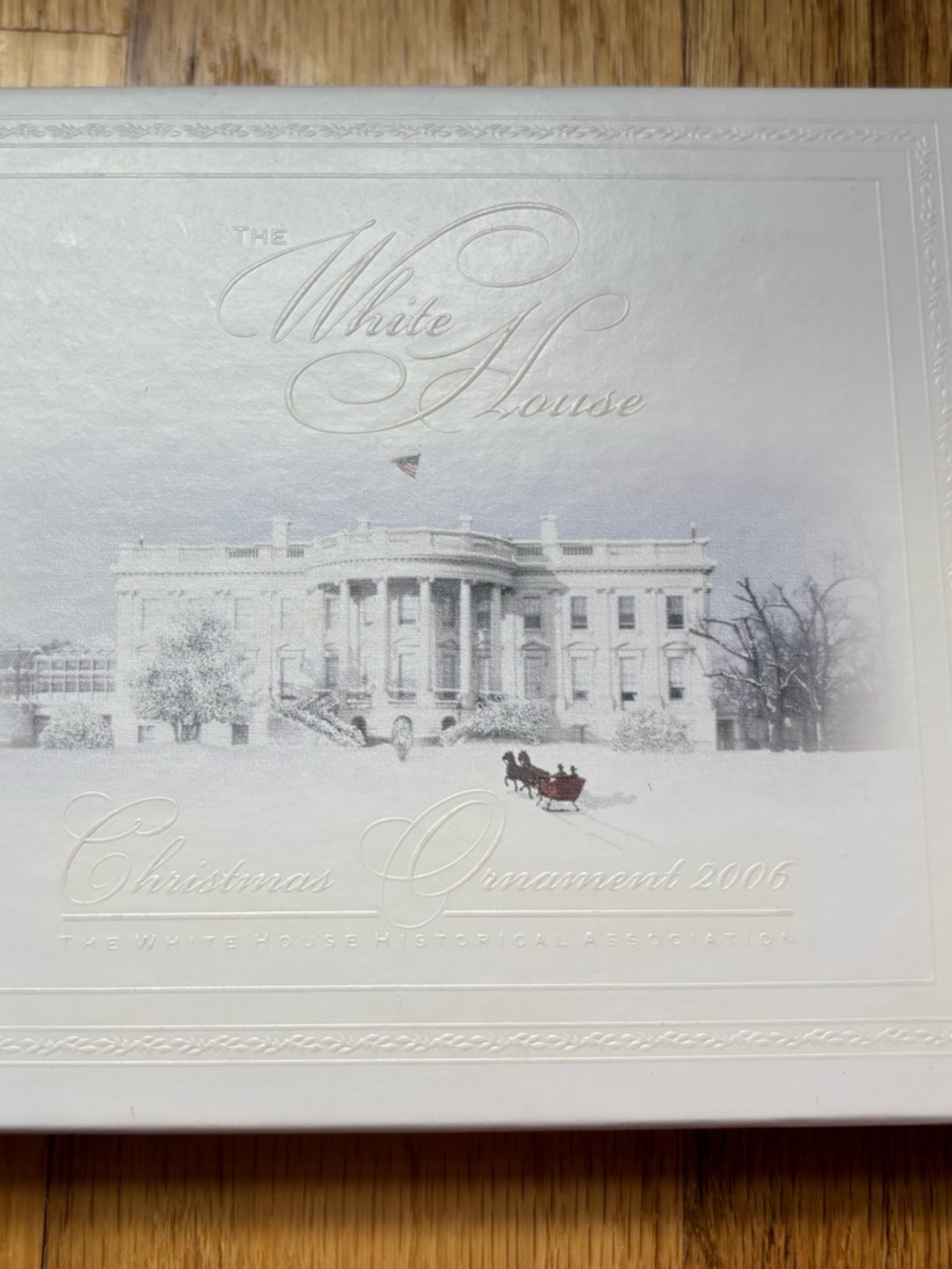 2006 White House Christmas ornament